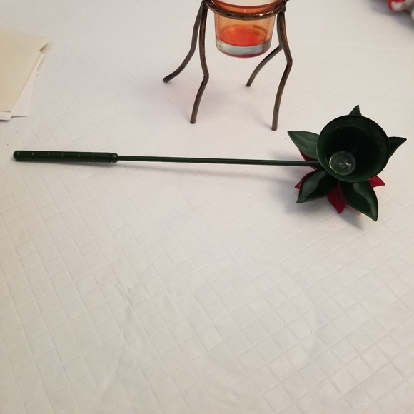 Metal Stick Deer Reindeer Christmas Candle Statue Display Candle sniffer. - Picture 4 of 4